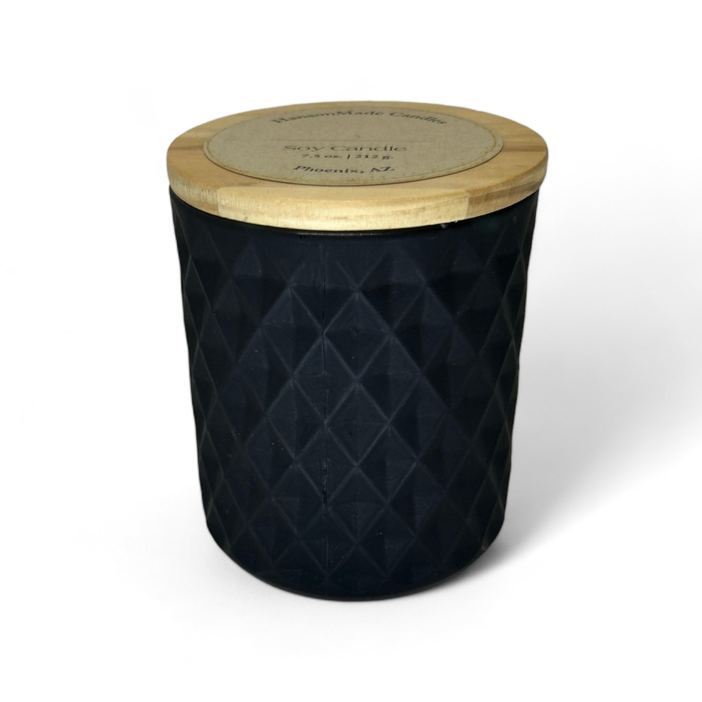 Refuge (Pine) | Matte Black 7.5 oz glass